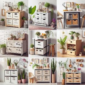 Innovative Uses for File Cabinets in Home Organization-2